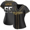 Black Golden Seth Romero Women's Washington Nationals Alternate Jersey - Replica Plus Size