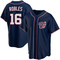 Navy Victor Robles Youth Washington Nationals Alternate Team Jersey - Replica