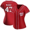 Red Jake McGee Women's Washington Nationals Alternate Jersey - Authentic Plus Size