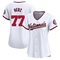 White DJ Herz Women's Washington Nationals Home Jersey - Limited Plus Size