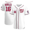 White Victor Robles Men's Washington Nationals Home Jersey - Authentic Big Tall